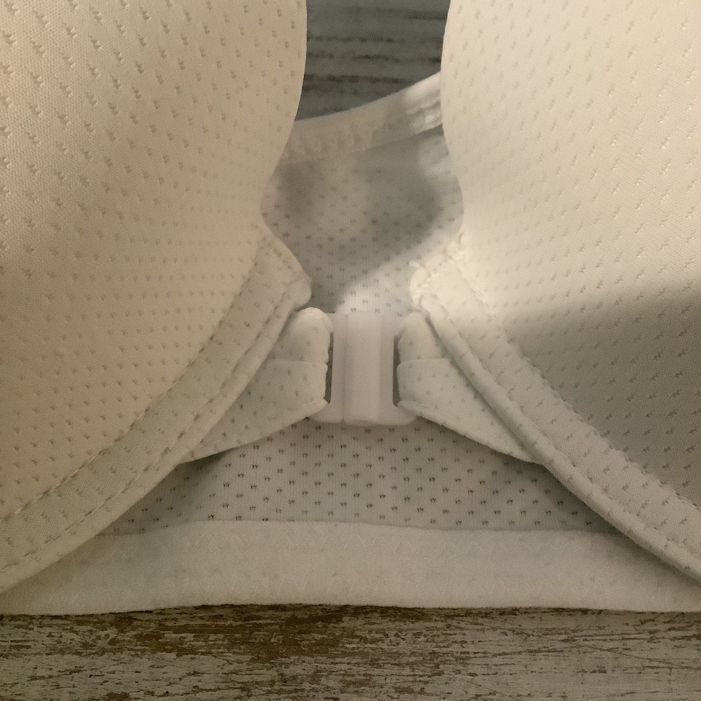 White Padded Push Up Bra 90B (34C) Front Closure - Picture 6 of 9